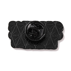 Рождественская тема слово Рождество загрузка эмалированные булавки JEWB-M043-07B