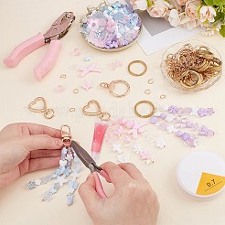 Kits de fabrication de porte-clés bricolage&nbsp;DIY-JOY0001-10
