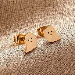 Серьги-гвоздики из нержавеющей стали 304 EJEW-P126-22