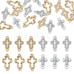 20 шт. 4 стиля сплава кристаллов стразы соединительные подвески&nbsp;FIND-TA0008-74