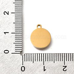 Плоские круглые подвески из нержавеющей стали 304 STAS-Q348-27B-G03