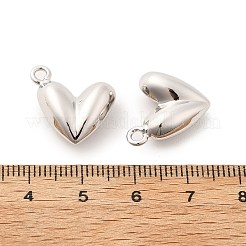 Подвески сердце латуни&nbsp;KK-L237-005P