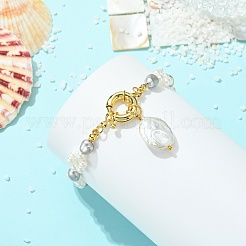 Armbänder mit Anhängern aus natürlichen&nbsp;BJEW-JB14098