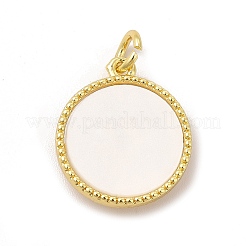 Подвески из латуни и кубического циркония KK-G459-02G-01