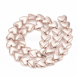 Гальванизировать немагнитных синтетический гематит бисер пряди&nbsp;G-T061-87RG