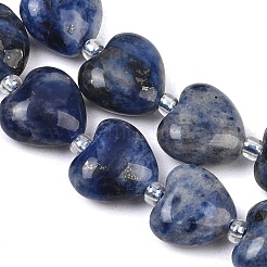 Chapelets de perles en sodalite naturelle&nbsp;G-B022-36C-A