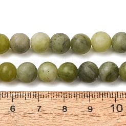 Natürliche chinesische Jadeperlenstränge aus dem Süden&nbsp;G-F591-08A-01