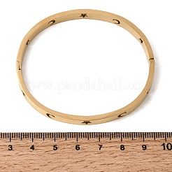 Шарнирные браслеты из нержавеющей стали 304 для женщин&nbsp;BJEW-D408-20G