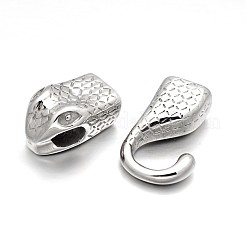 Ensembles de fermoirs à crochet et à crochet en S en acier inoxydable 304 résistants au ternissement&nbsp;STAS-N076-03
