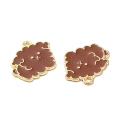 Подвески из эмали и сплава ENAM-D046-22G-01