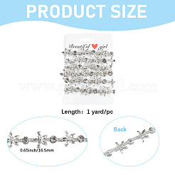 Горный хрусталь чашка цепи DIY-WH20055-006A