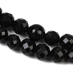 Натуральный черный турмалин бисер нитей G-G927-46