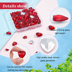 78 Stück Glas-Strass-Cabochons im 6-Stil&nbsp;RGLA-FG0001-14