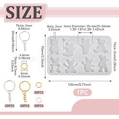 Pendentifs bricolage moules en silicone&nbsp;SIMO-TA0001-23B