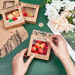 24 шт. коробки из крафт-бумаги CON-PH0002-71