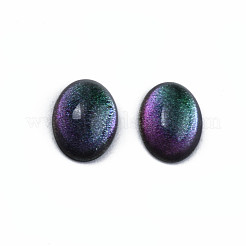 Cabochons en verre k9 translucide&nbsp;GGLA-Q084-001D