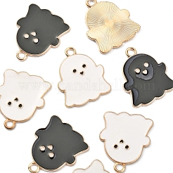 8шт 2 цвета сплава эмалевые подвески ENAM-YW0001-93