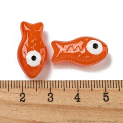 Прозрачные стеклянные бусины ручной работы GLAA-N0028-03F