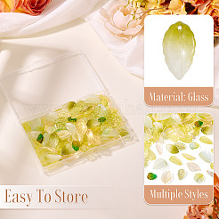 11 стиль подвески из прозрачного стекла&nbsp;GGLA-TA0002-11