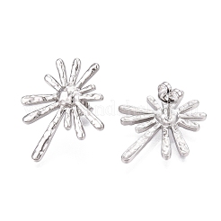 Серьги-гвоздики из нержавеющей стали 304 EJEW-G395-30P