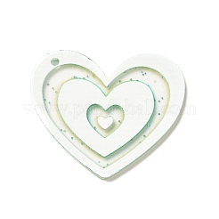 Прозрачные пластиковые подвески&nbsp;KY-P014-01E