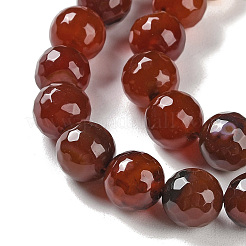 Chapelets de perles d'agate naturelle&nbsp;G-M437-B01-01K