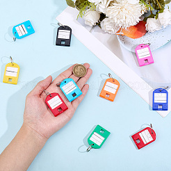 24 шт. 8-х цветные полипропиленовые (ПП) брелки&nbsp;FIND-GF0007-52