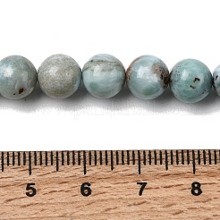 Природные ларимар бисер нитей&nbsp;G-B156-A01-8mm