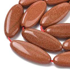 Синтетические голдстоуновские бисер пряди&nbsp;G-B078-E14-01B