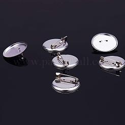 Diy железная фурнитура для броши IFIN-PH0023-60P