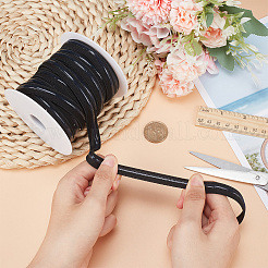 20 ярд плоская полиэфирная нескользящая резинка OCOR-WH0082-72A