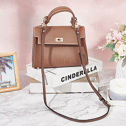 Регулируемые ручки сумки из воловьей кожи PURS-WH0005-65LG