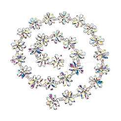 1 ярд стеклянных цепочек со стразами для гирлянд на свадьбу&nbsp;AJEW-PH0011-93