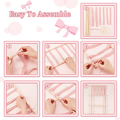 Деревянные заколки для волос повязка на голову настенная стойка-органайзер AJEW-WH0041-15