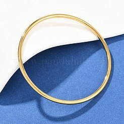 Простые браслеты из нержавеющей стали 304 для женщин&nbsp;BJEW-D355-01G