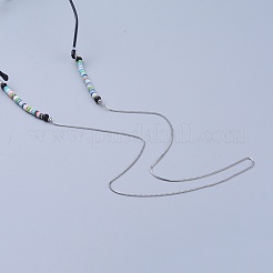 Цепочки для очков из хирургической нержавеющей стали 316 AJEW-EH00005-01