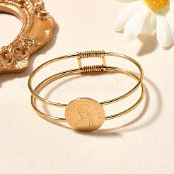 Браслеты из нержавеющей стали ко дню матери 201&nbsp;LS-BJEW-R014-03G