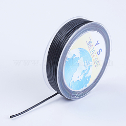 Плетеные корейские вощеные полиэфирные шнуры YC-G003-01-1.5mm