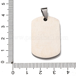 Anhänger aus Edelstahl 304&nbsp;STAS-F323-04P