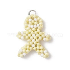 2 шт. подвески из стеклянных бусин&nbsp;PALLOY-MZ01011