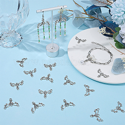 40 pièce de composants de lustre en alliage de style tibétain&nbsp;FIND-SC0023-76