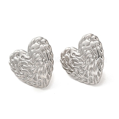 Серьги-гвоздики из нержавеющей стали 304&nbsp;EJEW-K272-02B-P