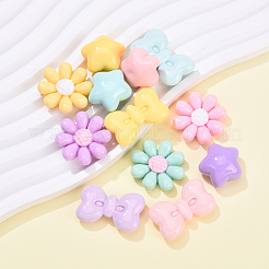 30шт 3 стиля кабошон из смолы&nbsp;CRES-YW0001-41