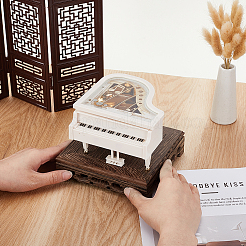 Деревянная подставка под цветочный горшок ODIS-WH0078-51B