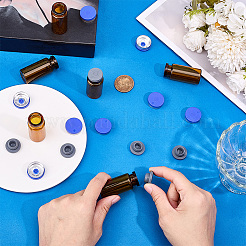 Стеклянный флакон для лиофилизированного порошка с крышкой AJEW-WH0596-021B