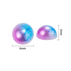 Акрил имитация жемчуга кабошоны&nbsp;OACR-CJ0001-03