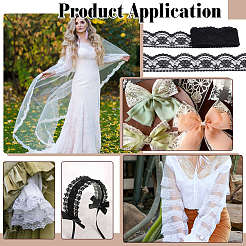 50 ярд полиэстеровых кружевных лент&nbsp;SRIB-PH0001-53B