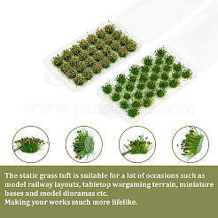 56 шт. 2-цветные нейлоновые мини-пучки травы&nbsp;AJEW-SP0003-16A