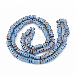 Electroplate non magnetici ematite sintetico fili di perline&nbsp;G-T061-140E