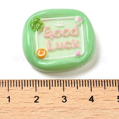 Непрозрачные кабошоны из смолы&nbsp;LS-RESI-F049-01C